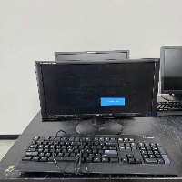 Lot Of Computer Monitors & Keyboards image 2